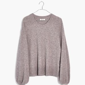 NWT Madewell Payton Pullover Sweater Coziest Yarn